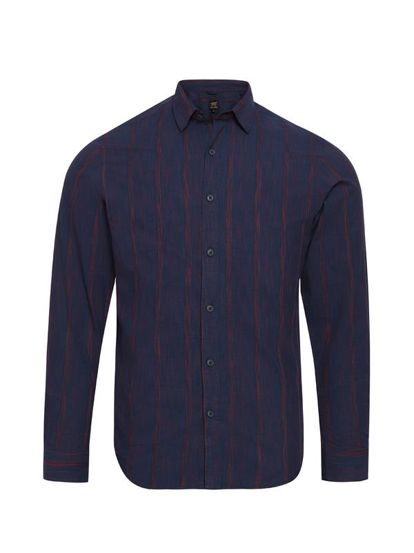 Campus Sutra Campus Sutra Srajca 'Micah '  mornarska / burgund