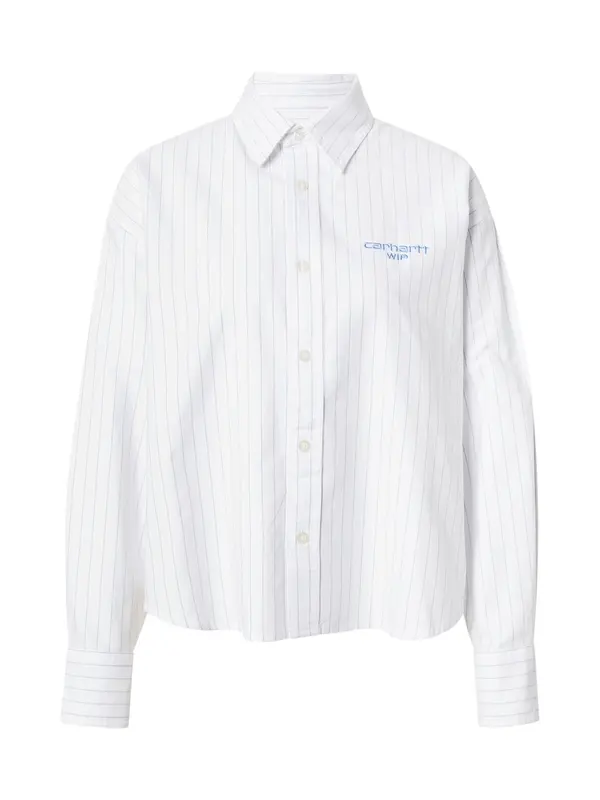 Carhartt WIP Carhartt WIP Bluza 'Cassel'  svetlo modra / bela