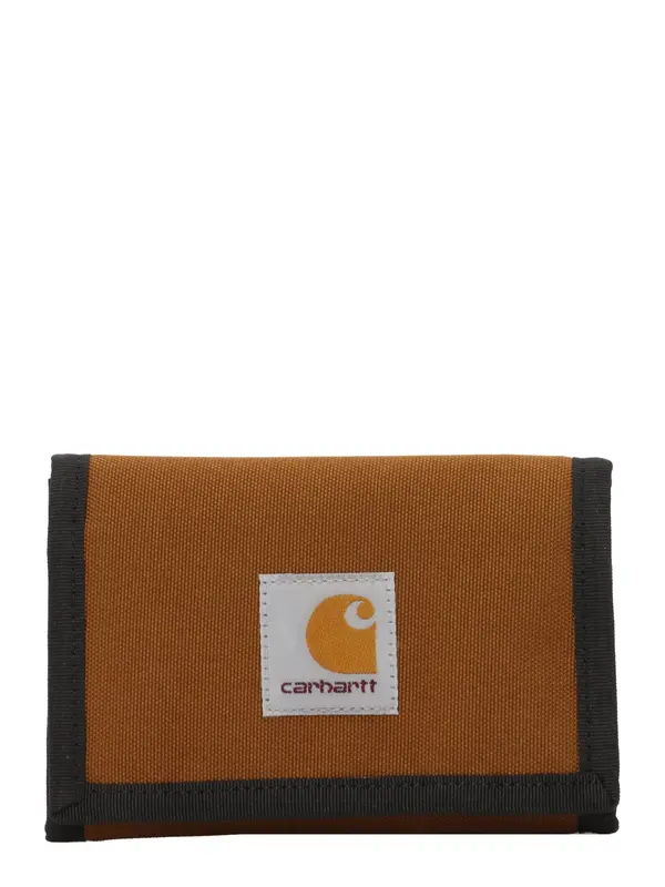 Carhartt WIP Carhartt WIP Denarnica 'Alec'  konjak / črna / bela