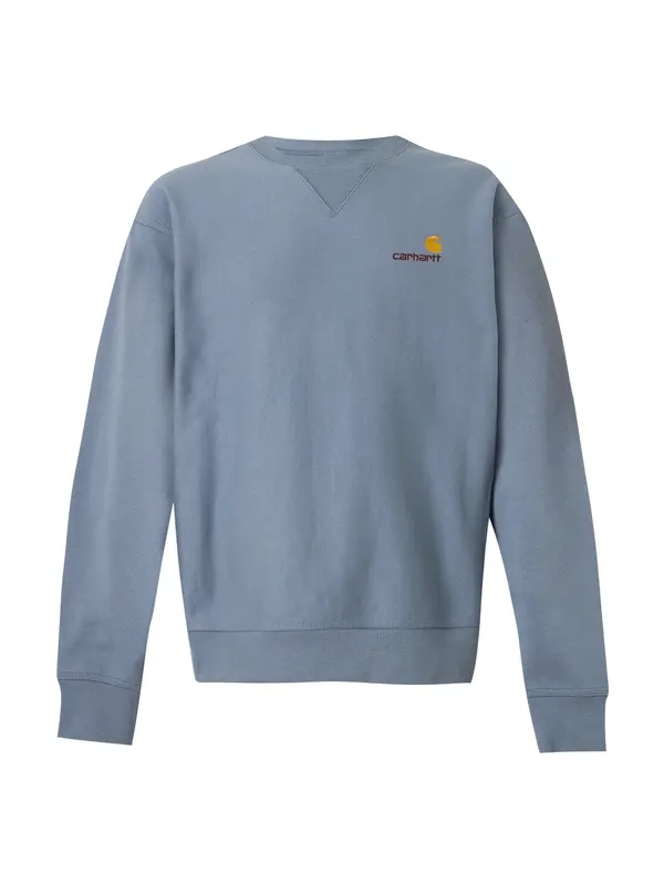 Carhartt WIP Carhartt WIP Majica 'American Script'  golobje modra
