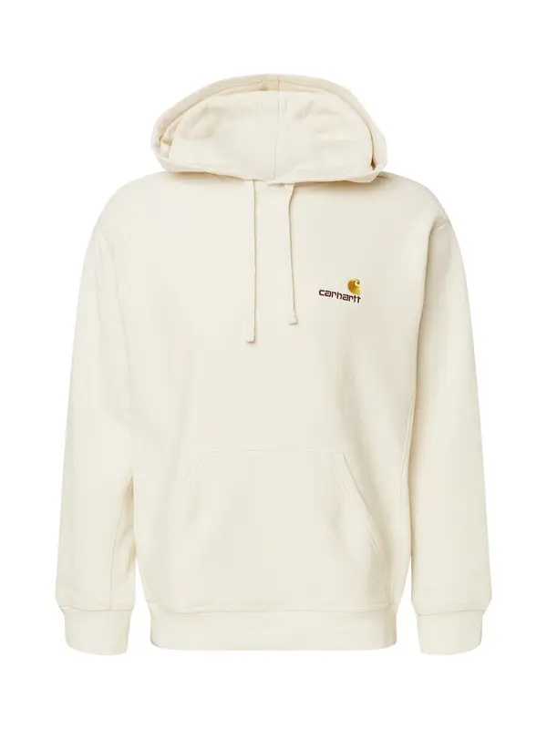 Carhartt WIP Carhartt WIP Majica 'American Script'  kremna / zlato-rumena / merlot