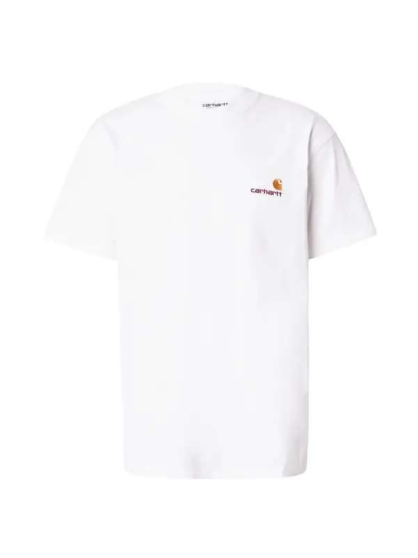 Carhartt WIP Carhartt WIP Majica 'American'  zlata / temno rdeča / bela