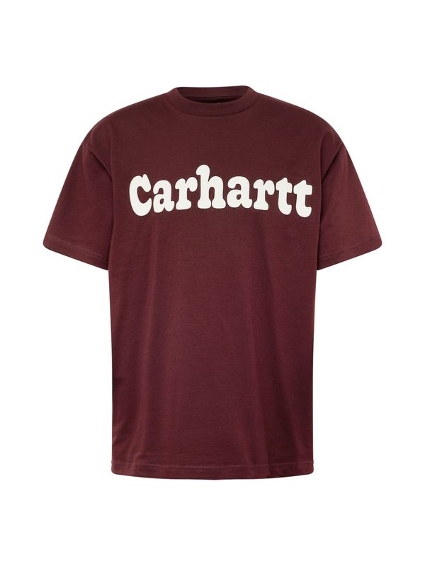 Carhartt WIP Carhartt WIP Majica 'Bubbles'  vinsko rdeča / bela