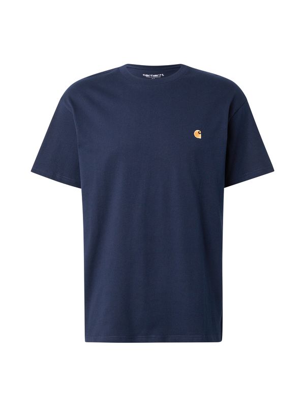 Carhartt WIP Carhartt WIP Majica 'Chase'  temno modra / zlato-rumena