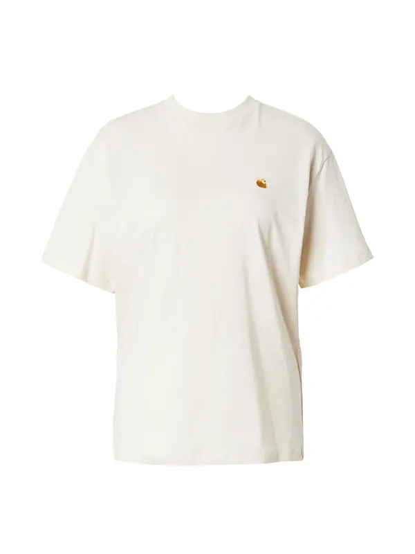 Carhartt WIP Carhartt WIP Majica 'Chase'  zlata / naravno bela