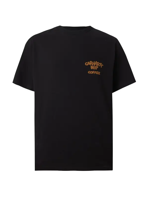 Carhartt WIP Carhartt WIP Majica 'Coffee Break'  sepija / temno siva / črna / bela