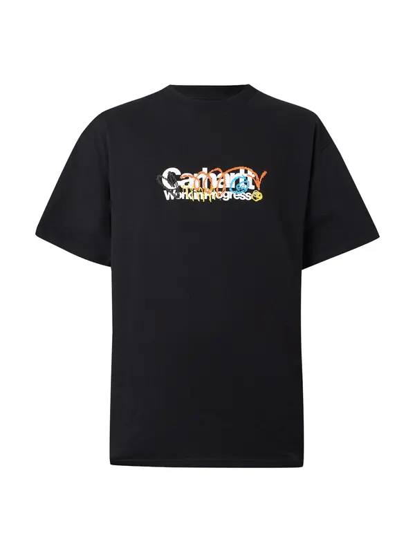 Carhartt WIP Carhartt WIP Majica  črna / bela