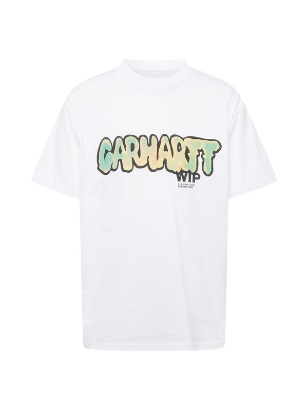 Carhartt WIP Carhartt WIP Majica 'Drip'  turkizna / svetlo rumena / črna / bela