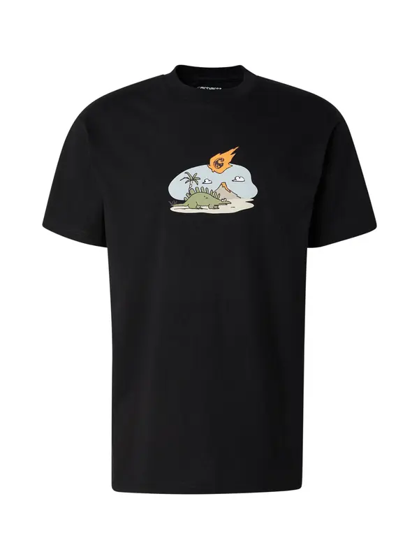 Carhartt WIP Carhartt WIP Majica 'Impact'  pastelno modra / kamen / pastelno zelena / črna