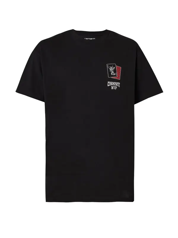 Carhartt WIP Carhartt WIP Majica 'Playing Cards'  črna