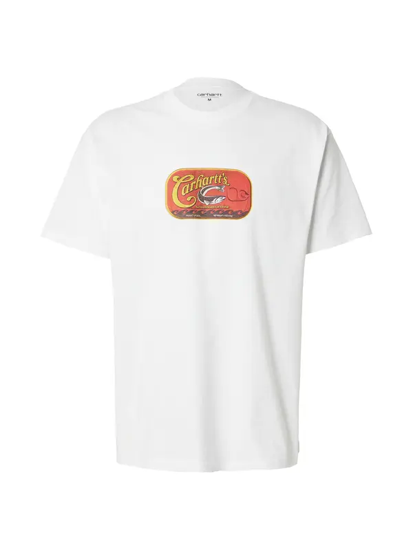 Carhartt WIP Carhartt WIP Majica 'Sardinas'  gorčica / antracit / rjasto rdeča / bela