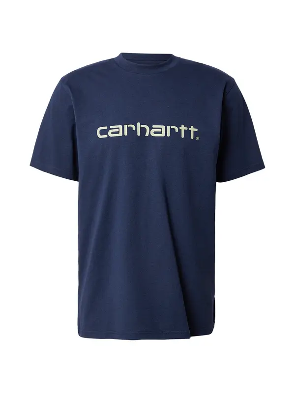 Carhartt WIP Carhartt WIP Majica 'Script'  mornarska / limeta