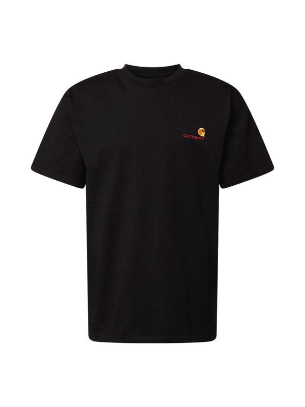 Carhartt WIP Carhartt WIP Majica 'S/S American Script T-Shirt'  črna