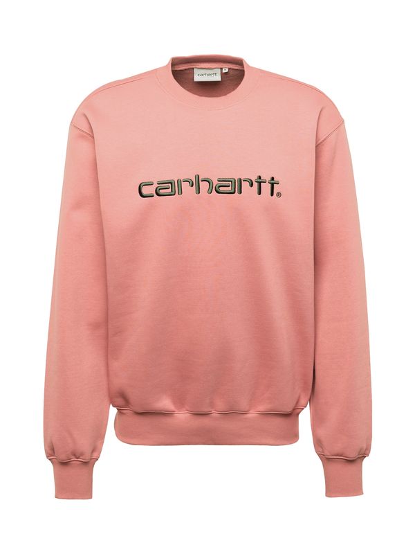 Carhartt WIP Carhartt WIP Majica  temno zelena / staro roza