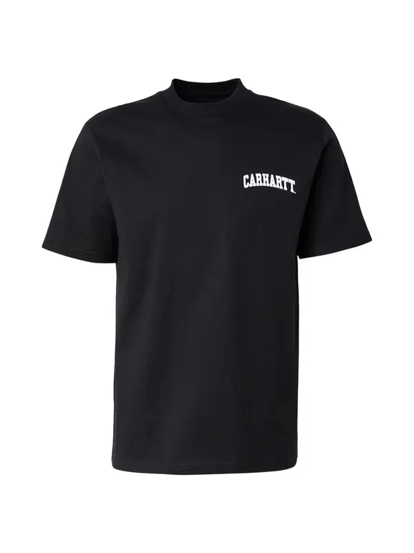 Carhartt WIP Carhartt WIP Majica 'University Script'  črna / bela