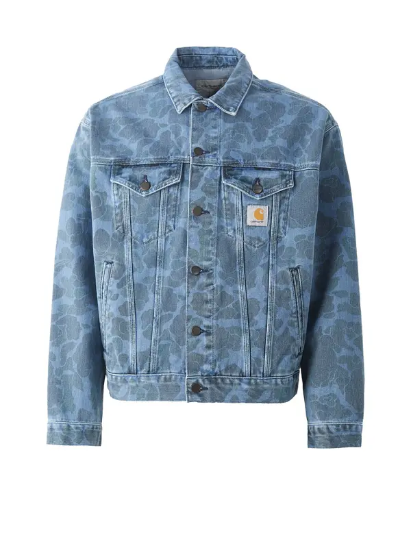 Carhartt WIP Carhartt WIP Prehodna jakna 'Helston'  svetlo modra / antracit