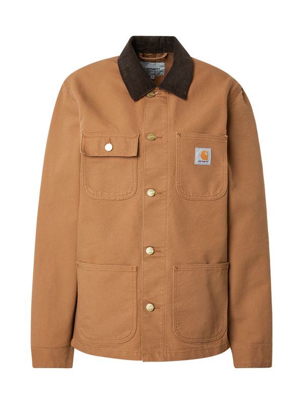 Carhartt WIP Carhartt WIP Prehodna jakna 'Michigan'  čokolada / svetlo rjava