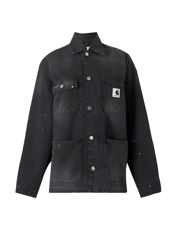 Carhartt WIP Carhartt WIP Prehodna jakna 'Michigan'  črn denim