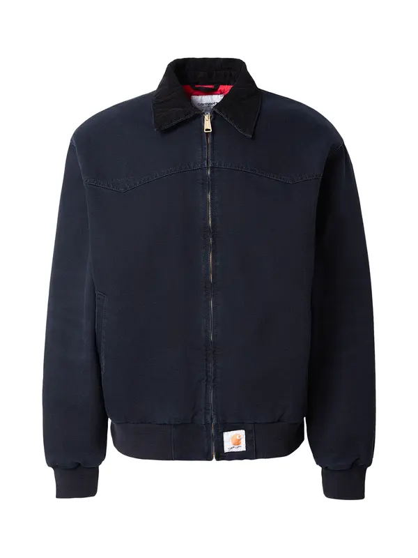 Carhartt WIP Carhartt WIP Prehodna jakna 'OG Santa Fe'  črn denim