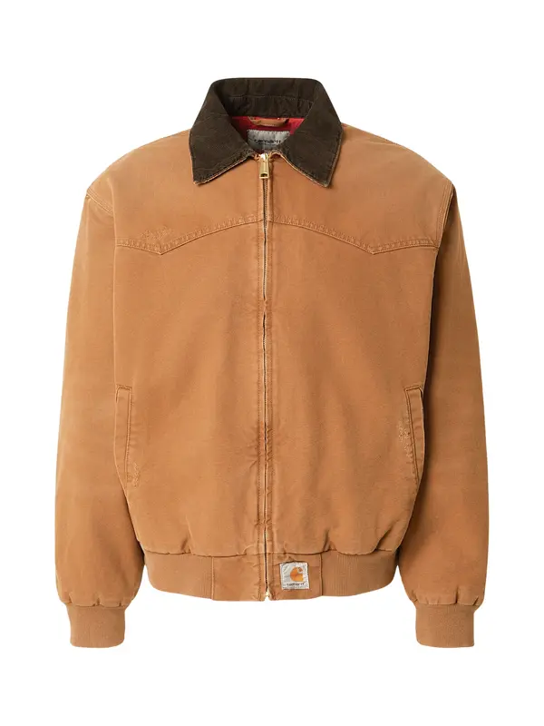 Carhartt WIP Carhartt WIP Prehodna jakna 'OG Santa Fe'  svetlo rjava / temno rjava