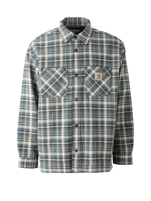 Carhartt WIP Carhartt WIP Srajca 'Cronyn'  modra / svetlo siva
