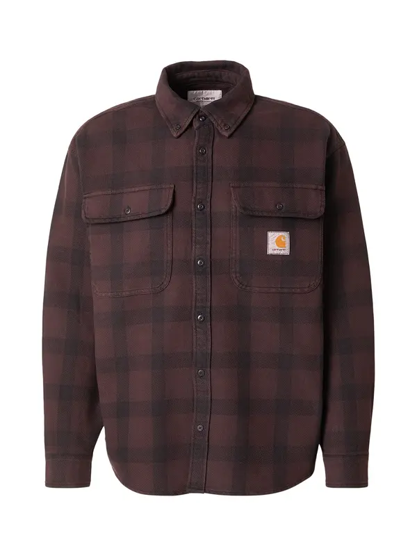Carhartt WIP Carhartt WIP Srajca  vinsko rdeča / pegasto črna
