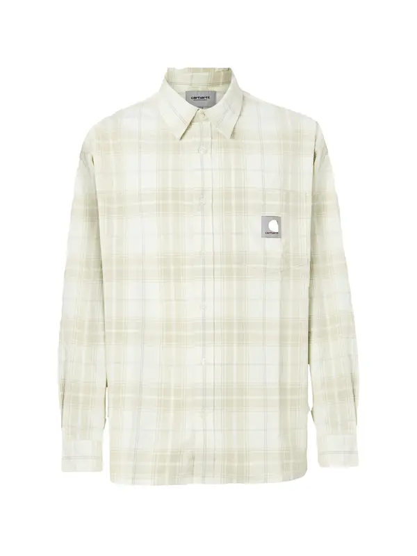 Carhartt WIP Carhartt WIP Srajca 'Wilber'  pesek / siva / bela