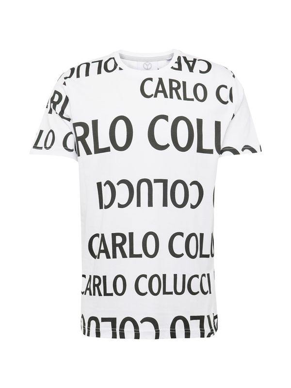 Carlo Colucci Carlo Colucci Majica  črna / jajčna lupina