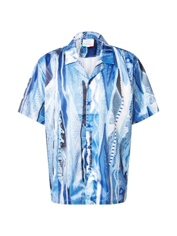 Carlo Colucci Carlo Colucci Srajca  modra / svetlo modra / črna / bela