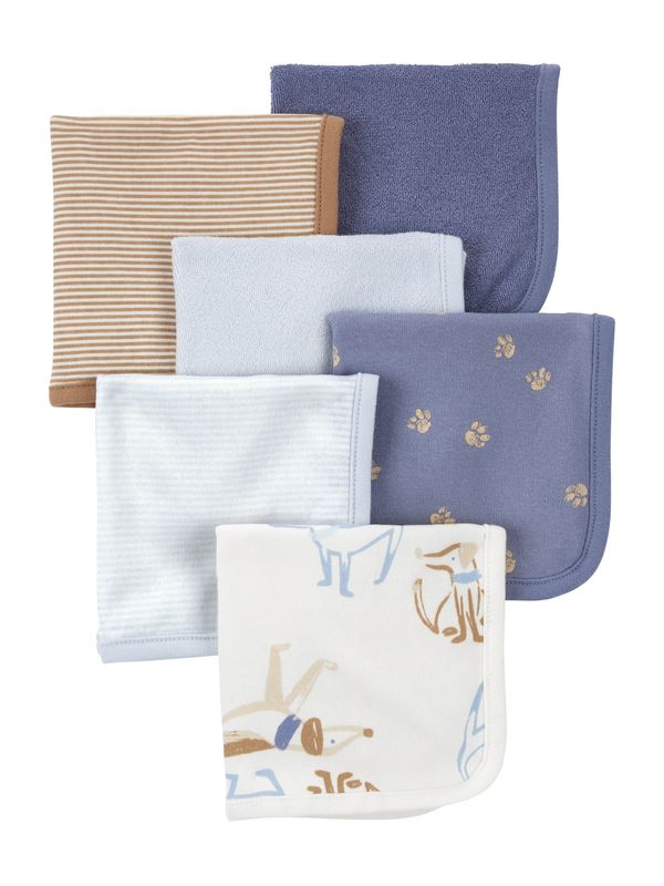 Carter's Carter's Krpa za umivanje  safir / svetlo modra / karamel / off-bela