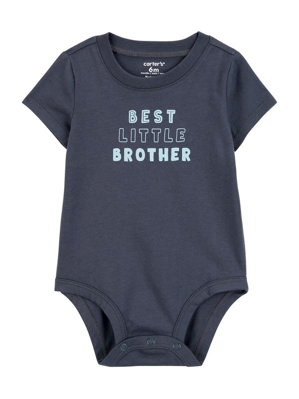 Carter's Carter's Pajac/bodi  mornarska / pastelno modra