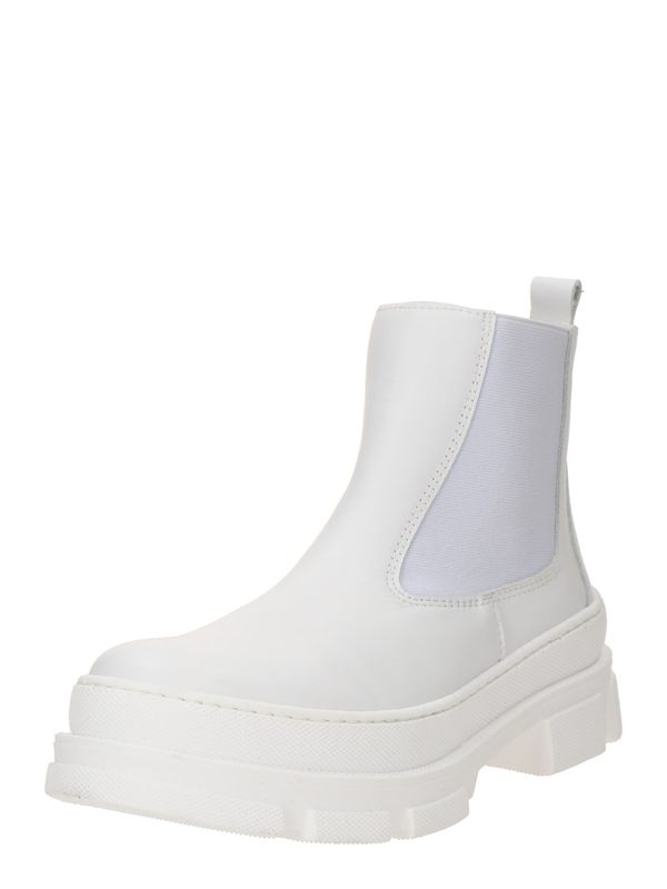 Ca'Shott Ca'Shott Chelsea škornji 'ALBERTE'  svetlo siva / off-bela