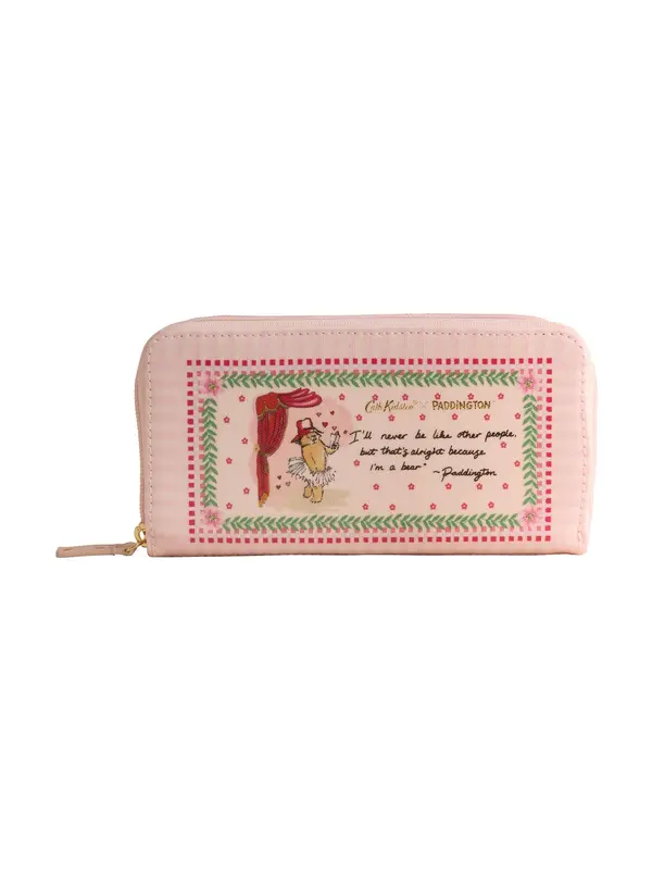 Cath Kidston Cath Kidston Denarnica 'Paddington Blossom'  zelena / roza / rdeča / črna