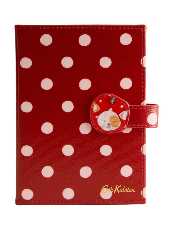 Cath Kidston Cath Kidston Etui 'Polka'  rdeča / bela