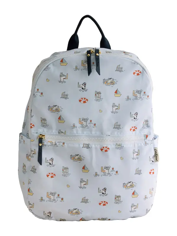 Cath Kidston Cath Kidston Nahrbtnik  pastelno modra / meta / jastog / črna