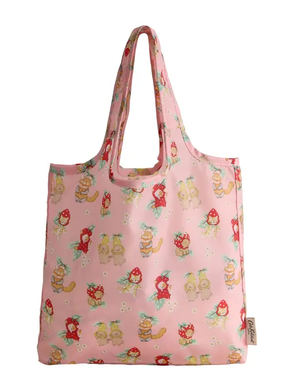 Cath Kidston Cath Kidston Nakupovalna torba  brokat / svetlo zelena / roza / rdeča