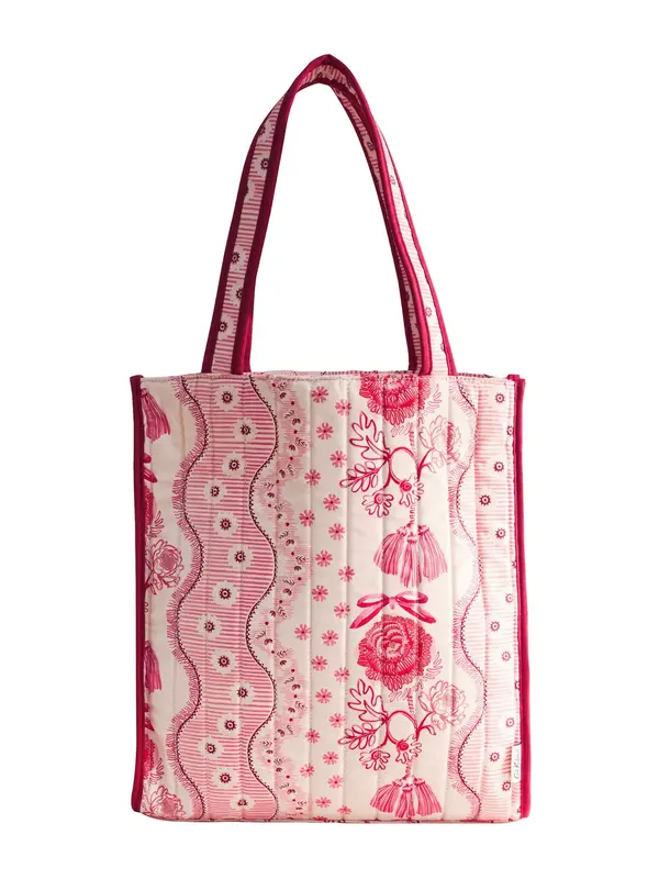 Cath Kidston Cath Kidston Nakupovalna torba  magenta / temno roza / bela