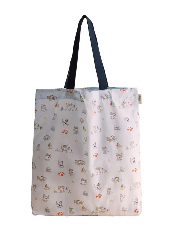 Cath Kidston Cath Kidston Nakupovalna torba  pastelno modra / rumena / rdeča / bela