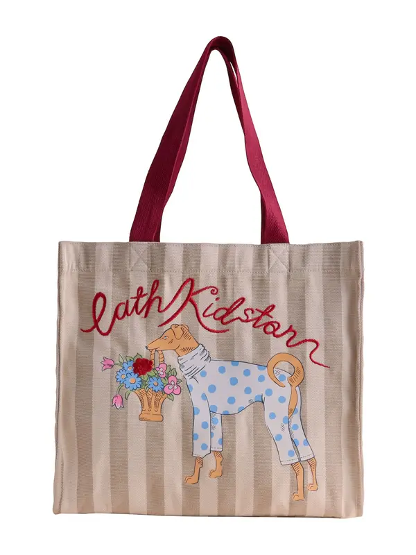 Cath Kidston Cath Kidston Nakupovalna torba  svetlo bež / nebeško modra / kaki / rubin rdeča