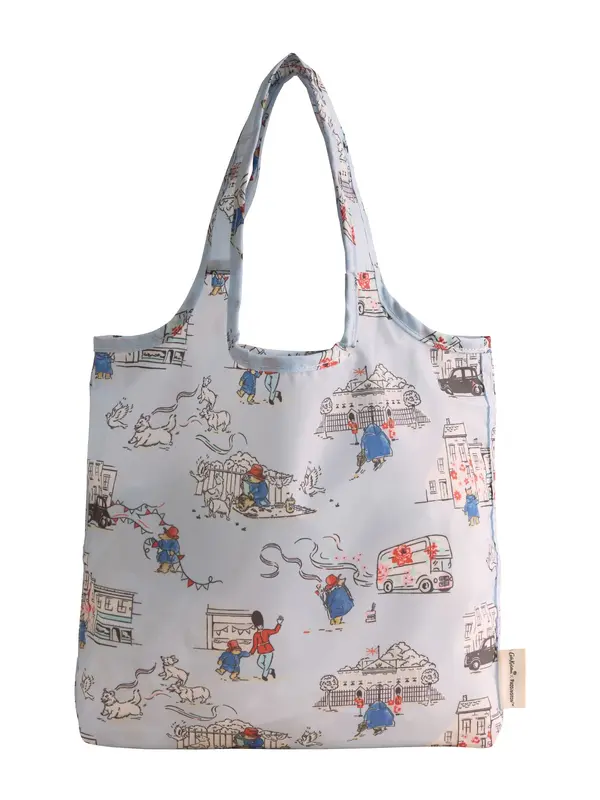 Cath Kidston Cath Kidston Nakupovalna torba  svetlo modra / antracit / rdeča / bela