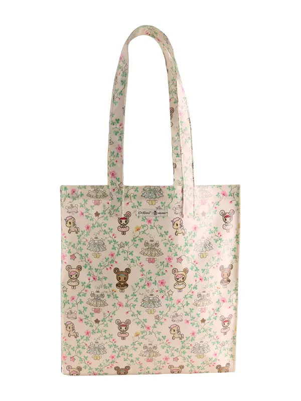 Cath Kidston Cath Kidston Ročna torbica 'Tokidoki'  rjava / smaragd / roza / puder
