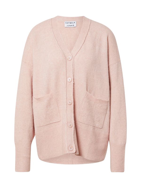 CATWALK JUNKIE CATWALK JUNKIE Pletena jopa 'KIRA'  pastelno roza
