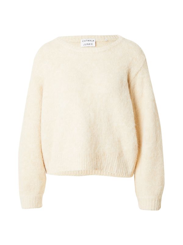 CATWALK JUNKIE CATWALK JUNKIE Pulover 'CHARLIE'  svetlo bež