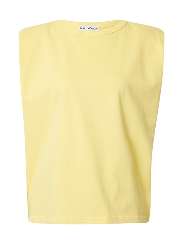 CATWALK JUNKIE CATWALK JUNKIE Top 'VERA'  rumena