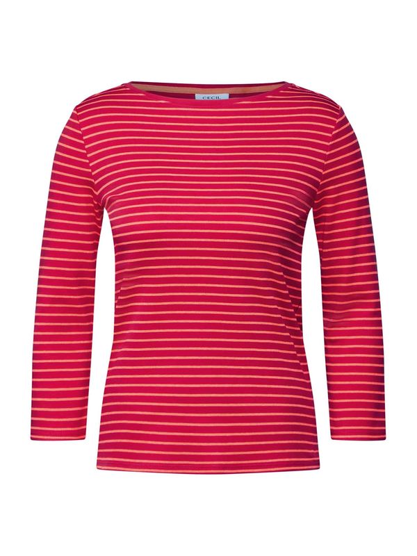 CECIL CECIL Majica  bež / vijolična