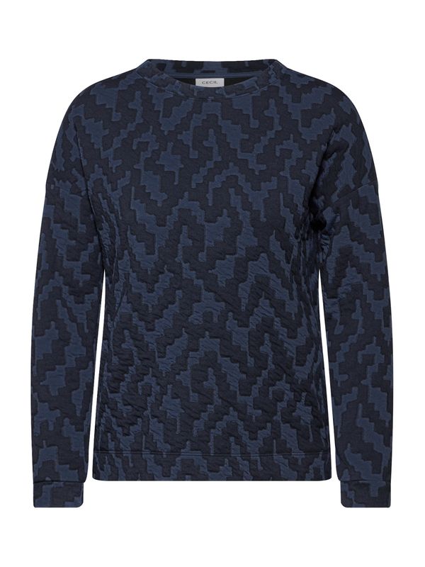 CECIL CECIL Majica  marine / nočno modra