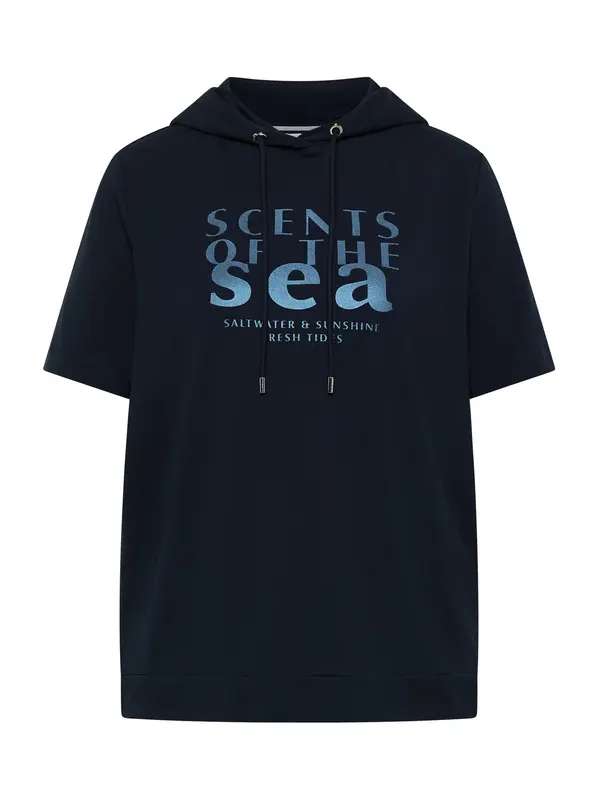 CECIL CECIL Majica 'Scents Of The Sea'  mornarska / nočno modra