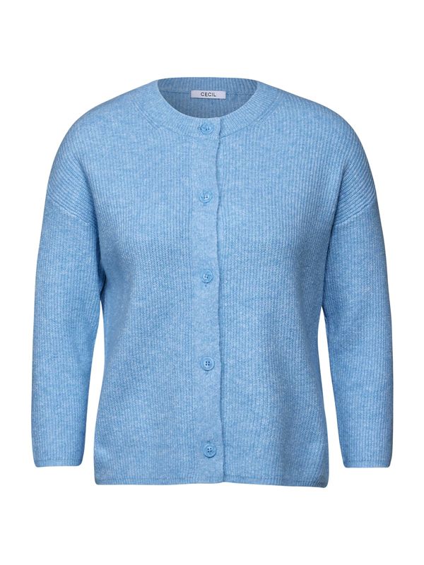 CECIL CECIL Pletena jopa  svetlo modra