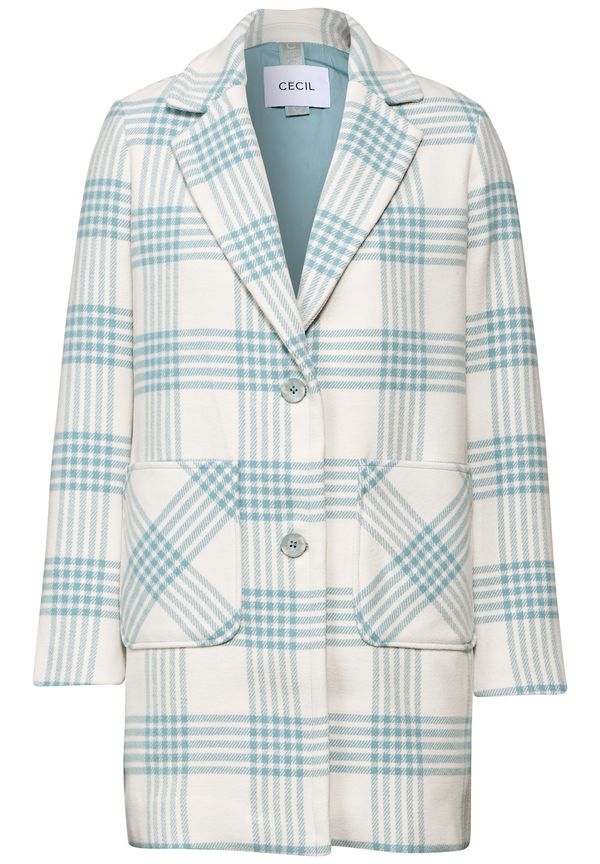 CECIL CECIL Prehoden plašč  meta / bela