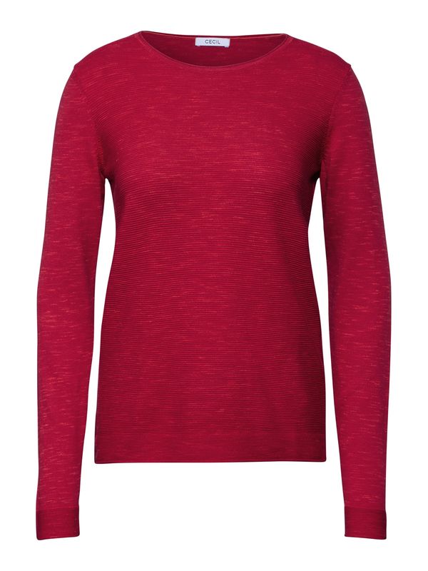 CECIL CECIL Pulover  rubin rdeča